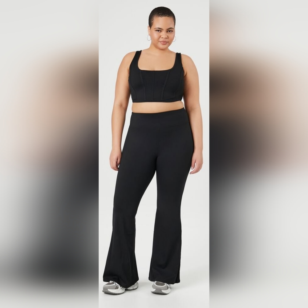 Forver 21 Plus Size Flare Leggings size 3x Nwt